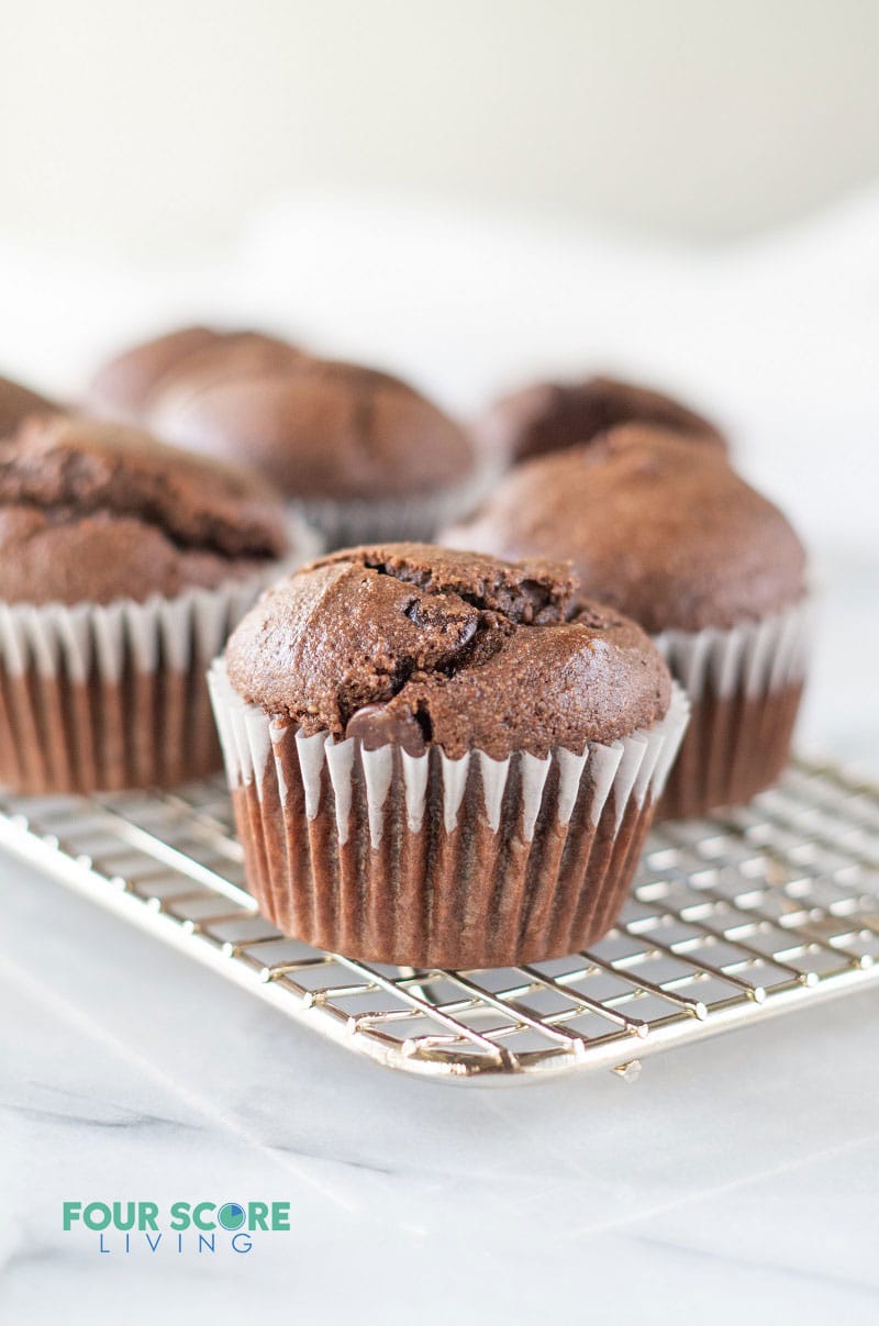 Keto Chocolate Muffins Four Score Living