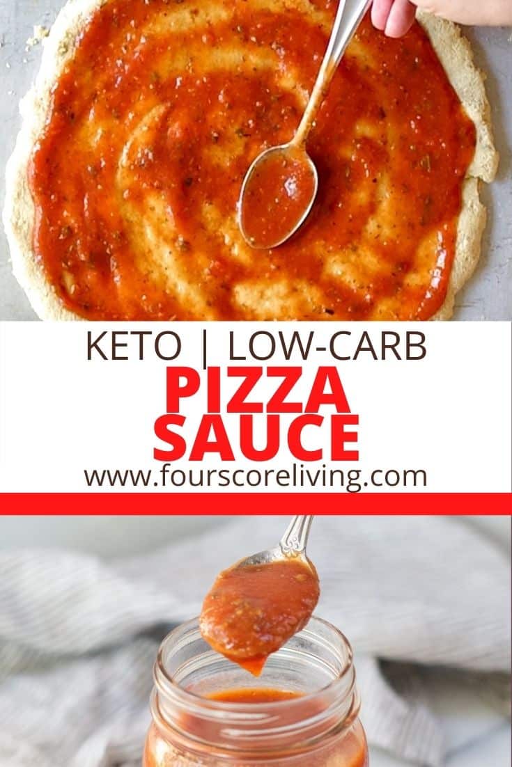 Keto Pizza Sauce Recipe - Easy 1 minute keto pizza sauce recipe!