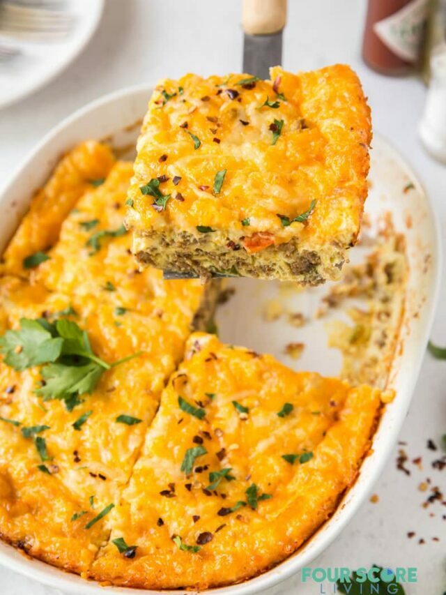 Keto Breakfast Casserole Recipe!