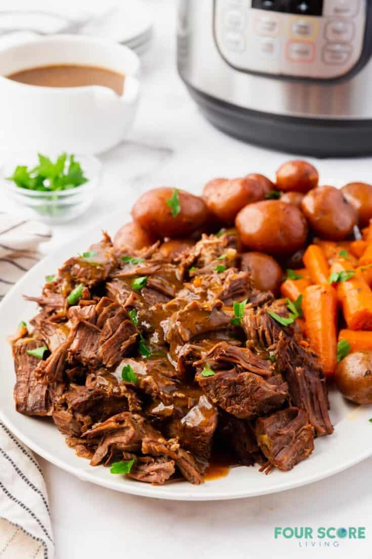 Instant Pot Pot Roast Recipe - The Cookie Rookie®