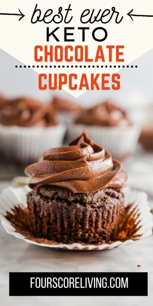 keto chocolate cupcakes pinterest pin collate