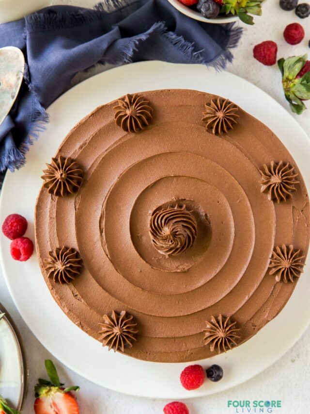 Easy Almond Flour Chocolate Cake!