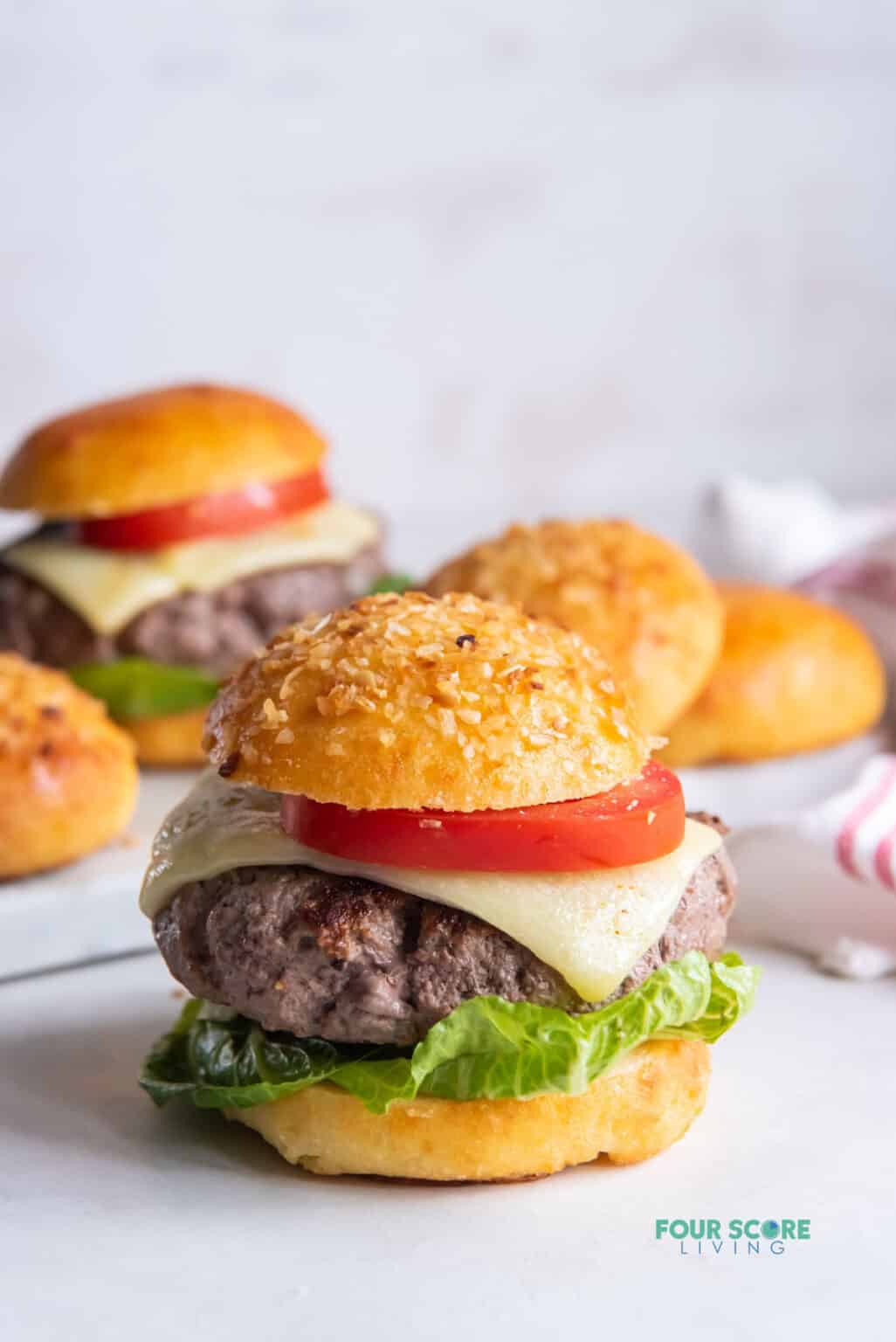 Keto Hamburger Buns Recipe