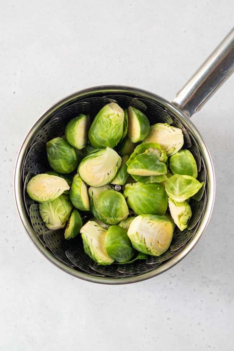 Steamed Brussels Sprouts