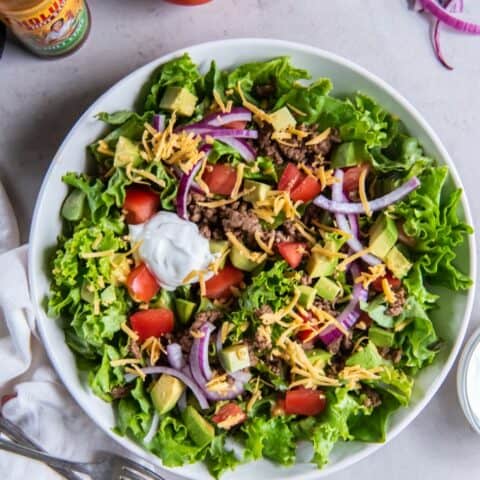 Keto Taco Salad