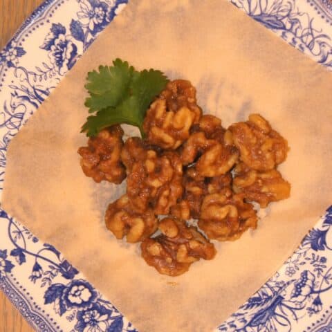 Keto Candied Walnuts