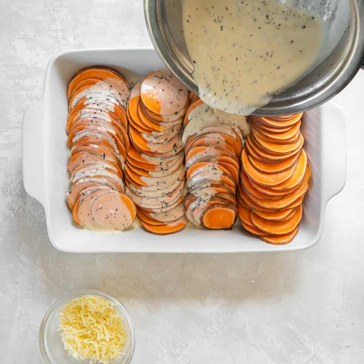 Scalloped Sweet Potatoes - Four Score Living