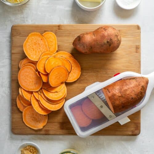Scalloped Sweet Potatoes - Four Score Living